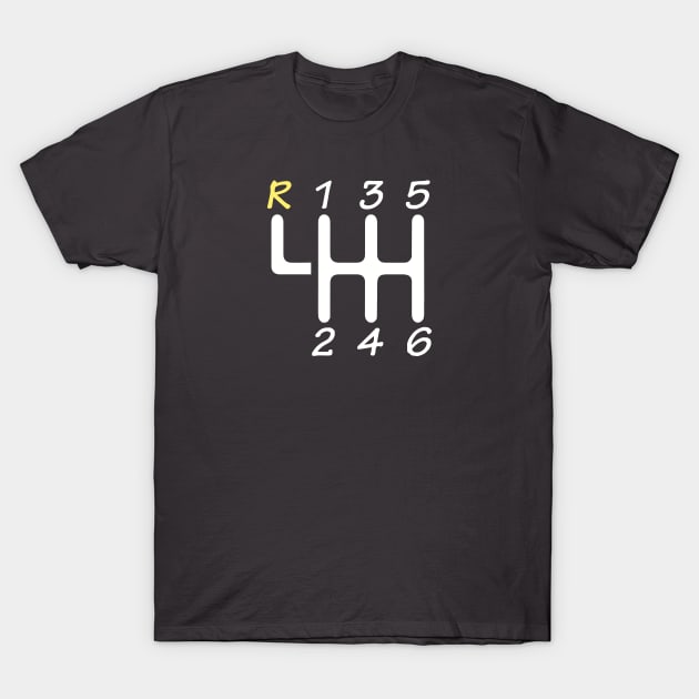 Stick Shift T-Shirt by Lamink